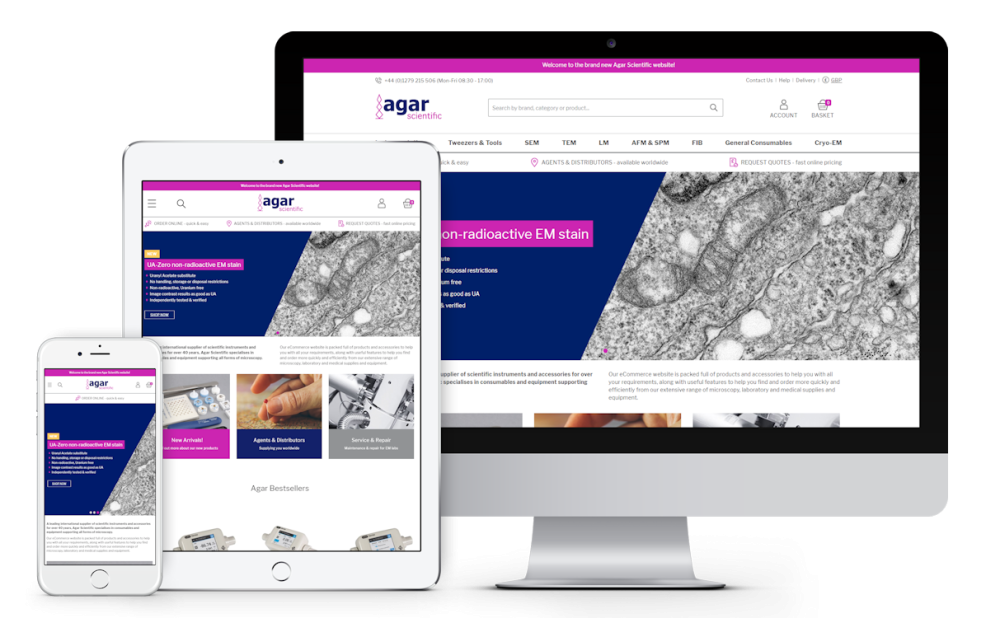 Agar Science Ecommerce Adobe