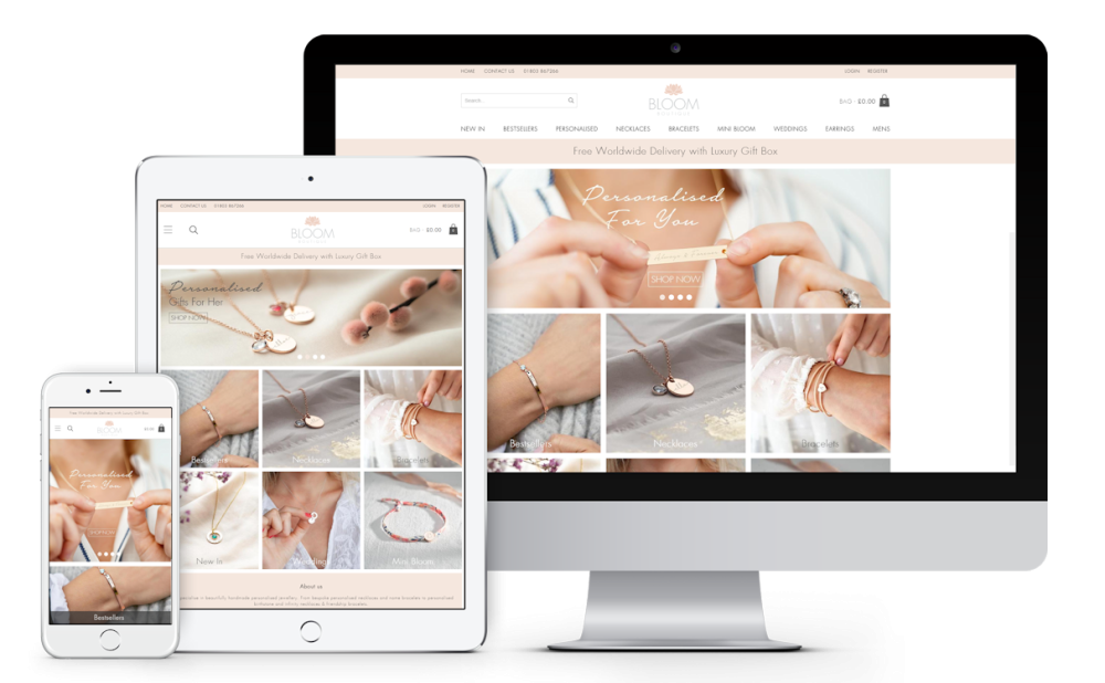 Bloom Boutique Magento Ecommerce