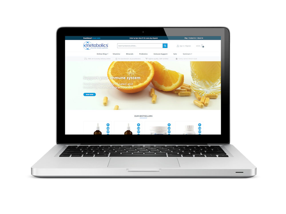 Metabolics Medical Ecommerce Adobe