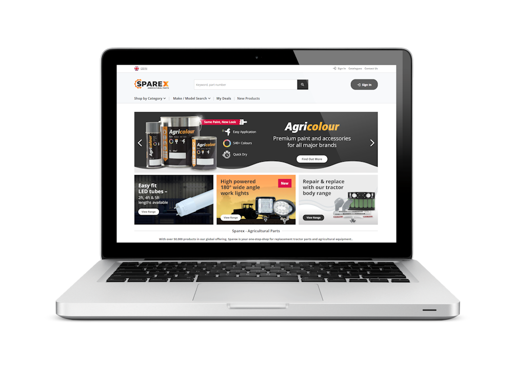 Sparex Ecommerce Magento