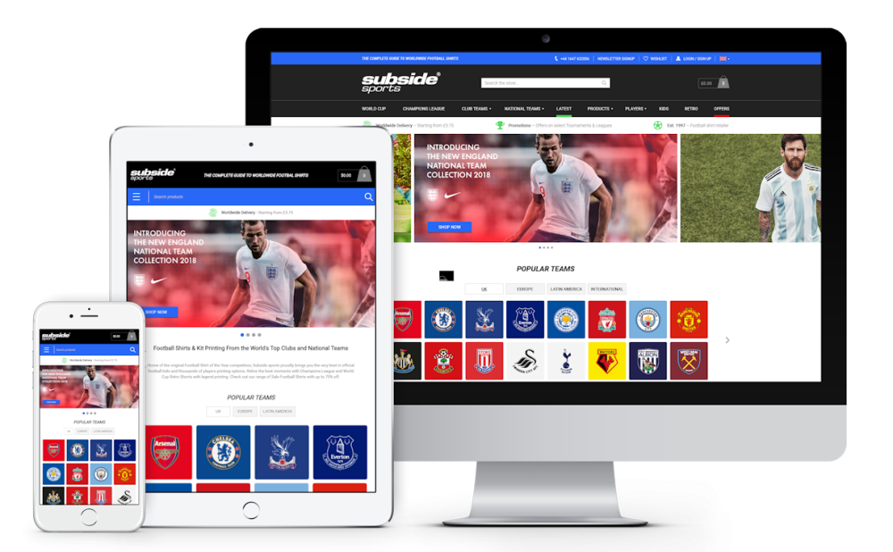 Subside Sports Magento