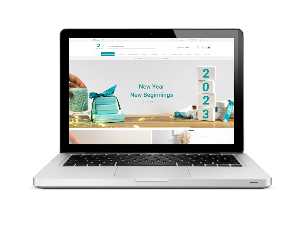 Tiny Box Company B2B Ecommerce