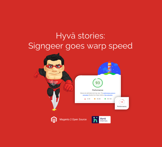 Hyvä stories: Signgeer goes warp speed