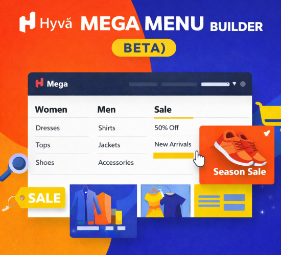 Hyvä’s new Menu Builder (Beta)
