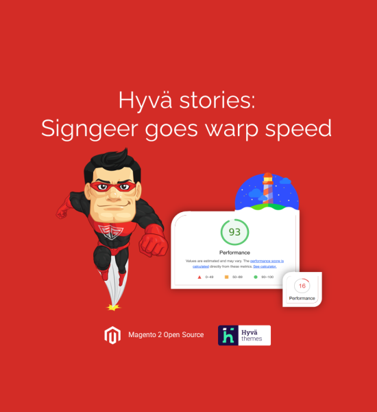 Hyvä stories: Signgeer goes warp speed